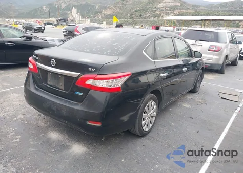 2013 Nissan Sentra Sv z USA, uszkodzony, nr VIN 3N1AB7AP6DL707523